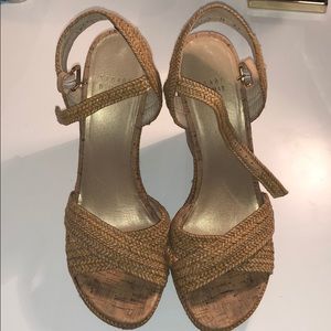 Stuart Weitzman Minx Cork Wedge